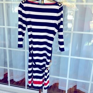 Nautical striped summer dress
